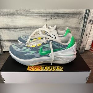Nike Air Zoom GT Cut 2 Leche Blue Green Glow mens 9us PRE OWNED